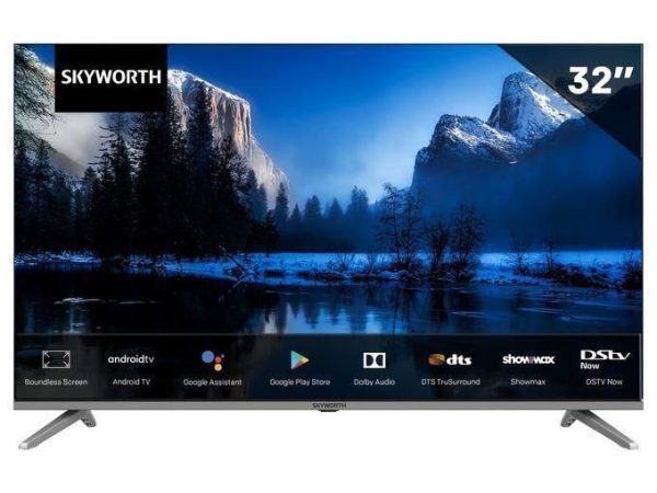Skyworth 32E3500G, 32-inches Full HD Frameless Smart Google TV, Black (1YR WRTY)