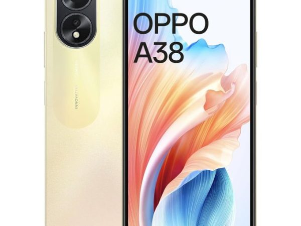 Oppo A38,6.56",6GB RAM+128GB ROM,50MP,5000mAh (Dual Sim) - Glowing Gold (2YRs WRTY)