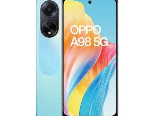 Oppo A98 Display: 6.43-8GB RAM//256 GB RAM Battery Capacity: 5000Ah DFGA
