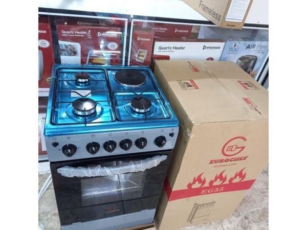 Eurochef 3+1 Standing Cooker