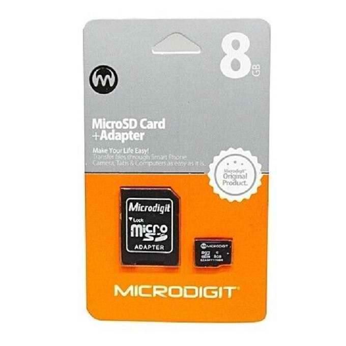 Microdigit 8GB Micro SD Memory Card