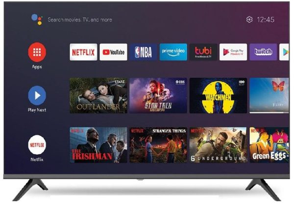 CTC 43" inch Frameless TV Smart Android TV,Netflix, inbuilt Decoder+2 YEARS WARRANTY