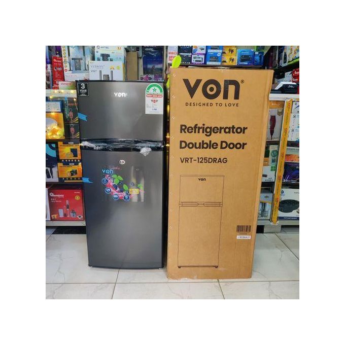 VON 125L Direct Cool Top Mount Fridge